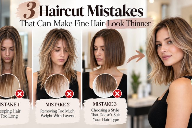 3 Haircut Mistakes That Can Make Fine Hair Look Thinner