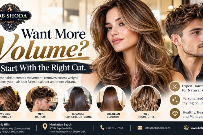 Want More Volume? Start With the Right Cut | Bob Shoda Hair