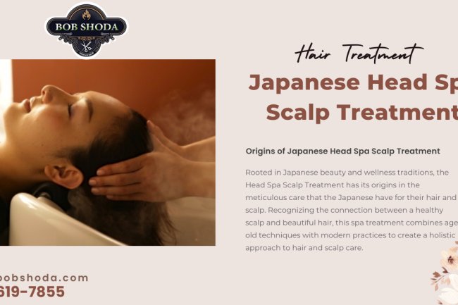 Japanese Head Spa Scalp Treatment in Los Angeles