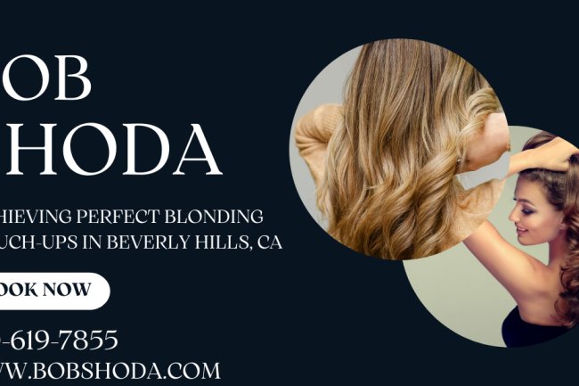 Achieving Perfect Blonding Touch-Ups in Beverly Hills, CA
